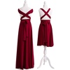 image:image72styles Infinity Dress with Bandeau Convertible Bridesmaid Dress Long Plus Size MultiWay Dress Twist Wrap DressBurgundy