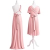 image:image72styles Infinity Dress with Bandeau Convertible Bridesmaid Dress Long Plus Size MultiWay Dress Twist Wrap DressDusty Rose