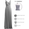 image:image72styles Infinity Dress with Bandeau Convertible Bridesmaid Dress Long Plus Size MultiWay Dress Twist Wrap DressGrey