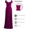 image:image72styles Infinity Dress with Bandeau Convertible Bridesmaid Dress Long Plus Size MultiWay Dress Twist Wrap DressPlum