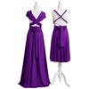 image:image72styles Infinity Dress with Bandeau Convertible Bridesmaid Dress Long Plus Size MultiWay Dress Twist Wrap DressPurple