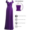 image:image72styles Infinity Dress with Bandeau Convertible Bridesmaid Dress Long Plus Size MultiWay Dress Twist Wrap DressPurple