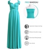 image:image72styles Infinity Dress with Bandeau Convertible Bridesmaid Dress Long Plus Size MultiWay Dress Twist Wrap DressTurquoise