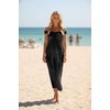 image:image72styles Infintiy Beach Cover Up Dress24 in 1 Wrap Casual Summer Vacation Maxi Long Sundress  Versatile Sexy Pool CruiseBlack