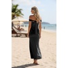 image:image72styles Infintiy Beach Cover Up Dress24 in 1 Wrap Casual Summer Vacation Maxi Long Sundress  Versatile Sexy Pool CruiseBlack