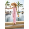 image:image72styles Infintiy Beach Cover Up Dress24 in 1 Wrap Casual Summer Vacation Maxi Long Sundress  Versatile Sexy Pool CruiseBlush Pink