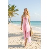 image:image72styles Infintiy Beach Cover Up Dress24 in 1 Wrap Casual Summer Vacation Maxi Long Sundress  Versatile Sexy Pool CruiseBlush Pink