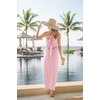 image:image72styles Infintiy Beach Cover Up Dress24 in 1 Wrap Casual Summer Vacation Maxi Long Sundress  Versatile Sexy Pool CruiseBlush Pink