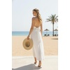 image:image72styles Infintiy Beach Cover Up Dress24 in 1 Wrap Casual Summer Vacation Maxi Long Sundress  Versatile Sexy Pool CruiseWhite