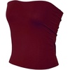 image:image72styles Womens Strapless Tube Tops  Basic Backless Sleeveless Bandeau Tanks Suits for Infinity Dress Convertible MultiwayBurgundy