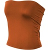 image:image72styles Womens Strapless Tube Tops  Basic Backless Sleeveless Bandeau Tanks Suits for Infinity Dress Convertible MultiwayBurnt Orange