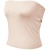 image:image72styles Womens Strapless Tube Tops  Basic Backless Sleeveless Bandeau Tanks Suits for Infinity Dress Convertible MultiwayChampagne
