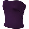 image:image72styles Womens Strapless Tube Tops  Basic Backless Sleeveless Bandeau Tanks Suits for Infinity Dress Convertible MultiwayDark Purple