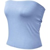 image:image72styles Womens Strapless Tube Tops  Basic Backless Sleeveless Bandeau Tanks Suits for Infinity Dress Convertible MultiwayDusty Blue