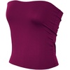 image:image72styles Womens Strapless Tube Tops  Basic Backless Sleeveless Bandeau Tanks Suits for Infinity Dress Convertible MultiwayPlum