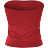 image:image72styles Womens Strapless Tube Tops  Basic Backless Sleeveless Bandeau Tanks Suits for Infinity Dress Convertible MultiwayRed