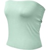 image:image72styles Womens Strapless Tube Tops  Basic Backless Sleeveless Bandeau Tanks Suits for Infinity Dress Convertible MultiwaySage