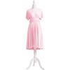 image:imageShort Infinity Bridesmaid Dresses Convertible Wrap Midi Multiway DressBlush Pink
