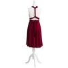image:imageShort Infinity Bridesmaid Dresses Convertible Wrap Midi Multiway DressBurgundywine