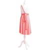 image:imageShort Infinity Bridesmaid Dresses Convertible Wrap Midi Multiway DressCoral Pink