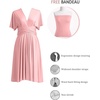 image:imageShort Infinity Bridesmaid Dresses Convertible Wrap Midi Multiway DressDusty Rose