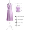 image:imageShort Infinity Bridesmaid Dresses Convertible Wrap Midi Multiway DressLavender