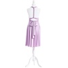 image:imageShort Infinity Bridesmaid Dresses Convertible Wrap Midi Multiway DressLavender