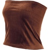 image:imageVelvet Womens Strapless Tube Tops  Basic Backless Sleeveless Bandeau Tank Suit for Infinity Wrap Convertible Multiway DressRust Brown