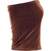 image:imageVelvet Womens Strapless Tube Tops  Basic Backless Sleeveless Bandeau Tank Suit for Infinity Wrap Convertible Multiway DressRust Brown