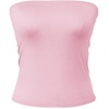 image:image72styles Womens Strapless Tube Tops  Basic Backless Sleeveless Bandeau Tanks Suits for Infinity Dress Convertible MultiwayBlush Pink