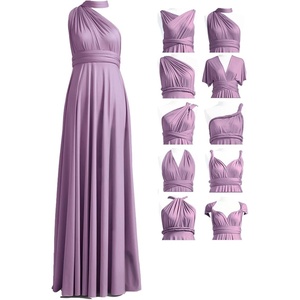 image:image72styles Infinity Dress with Bandeau Convertible Bridesmaid Dress Long Plus Size MultiWay Dress Twist Wrap DressMauve