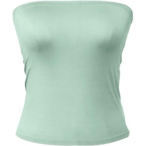 image:image72styles Womens Strapless Tube Tops  Basic Backless Sleeveless Bandeau Tanks Suits for Infinity Dress Convertible MultiwaySage