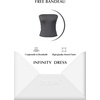image:image72styles Infinity Dresses for Wedding Guest  Multiway Wrap Maxi Long for Women Elegant Sexy for Evening Gown Party GalaCharcoal Grey