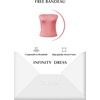 image:image72styles Infinity Dresses for Wedding Guest  Multiway Wrap Maxi Long for Women Elegant Sexy for Evening Gown Party GalaCoral Pink
