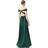 image:image72styles Infinity Dresses for Wedding Guest  Multiway Wrap Maxi Long for Women Elegant Sexy for Evening Gown Party GalaDark Green