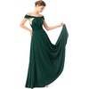 image:image72styles Infinity Dresses for Wedding Guest  Multiway Wrap Maxi Long for Women Elegant Sexy for Evening Gown Party GalaDark Green