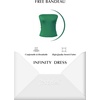 image:image72styles Infinity Dresses for Wedding Guest  Multiway Wrap Maxi Long for Women Elegant Sexy for Evening Gown Party GalaEmerald Green