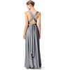 image:image72styles Infinity Dresses for Wedding Guest  Multiway Wrap Maxi Long for Women Elegant Sexy for Evening Gown Party GalaGrey