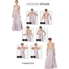 image:image72styles Infinity Dresses for Wedding Guest  Multiway Wrap Maxi Long for Women Elegant Sexy for Evening Gown Party GalaMustard Yellow