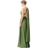 image:image72styles Infinity Dresses for Wedding Guest  Multiway Wrap Maxi Long for Women Elegant Sexy for Evening Gown Party GalaOlive Green