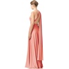 image:image72styles Infinity Dresses for Wedding Guest  Multiway Wrap Maxi Long for Women Elegant Sexy for Evening Gown Party GalaPeach Coral