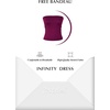 image:image72styles Infinity Dresses for Wedding Guest  Multiway Wrap Maxi Long for Women Elegant Sexy for Evening Gown Party GalaPlum