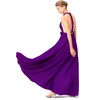 image:image72styles Infinity Dresses for Wedding Guest  Multiway Wrap Maxi Long for Women Elegant Sexy for Evening Gown Party GalaPurple