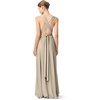 image:image72styles Infinity Dresses for Wedding Guest  Multiway Wrap Maxi Long for Women Elegant Sexy for Evening Gown Party GalaTaupe
