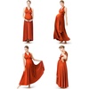image:image72styles Maternity Dress for Baby Shower One Size Infinity Bridesmaid Dress Long Wrap Wedding Guest Maternity Photoshoot Dress Burnt Orange