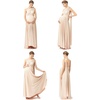 image:image72styles Maternity Dress for Baby Shower One Size Infinity Bridesmaid Dress Long Wrap Wedding Guest Maternity Photoshoot Dress Champagne