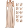 image:image72styles Infinity Dresses for Wedding Guest  Multiway Wrap Maxi Long for Women Elegant Sexy for Evening Gown Party GalaChampagne