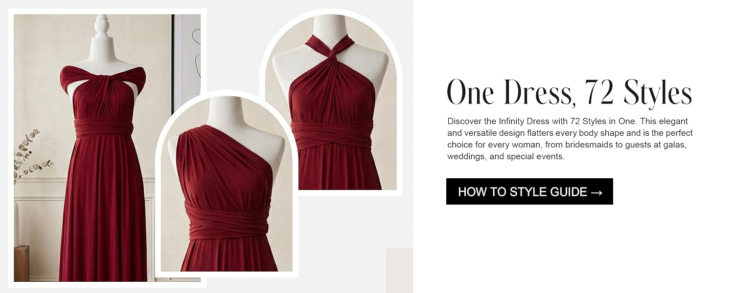 72styles | One Dress, 72 Ways – Versatile Convertible Wrap Dresses For All Occasions