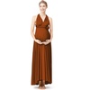 image:image72styles Maternity MultiWay Wrap Infinity Maxi Dress for Baby Shower  Soft Stretchy Comfort Flattering Highlight Curves FullTerm Pregnancy amp Postpartum amp Nursing Friendly NonSeeThroughBurnt Orange
