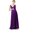 image:image72styles Maternity MultiWay Wrap Infinity Maxi Dress for Baby Shower  Soft Stretchy Comfort Flattering Highlight Curves FullTerm Pregnancy amp Postpartum amp Nursing Friendly NonSeeThroughPurple